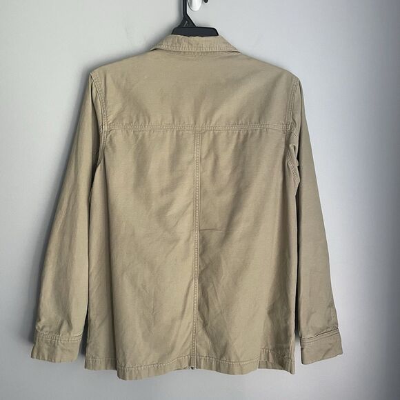 Columbia Corduroy Jacket Full Zip Men M Lightweight Utility Workwear Zip Pockets - Picture 2 of 12